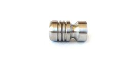 LANYARD BEAD - STAINLESS STEEL BOMBER - MADE IN THE USA