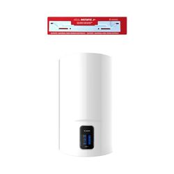 Ariston - Calentador de Agua Electrico Lydos Wifi 80 Litros + Soporte Universal Instafix para Termos Electricos - Termo Electrico + Accesorio de Montaje para Instalación de Calentadores Fácil y Seguro