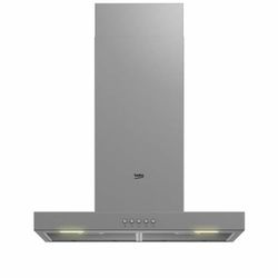 Beko BHCB61622BXH - Campana Decorativa T-INVERTIDA gama BEYOND, Color Inox, 60cm, Clase Energética B, Extracción máx, 613 m3h, Filtros de carbono para la recirculación incluidos