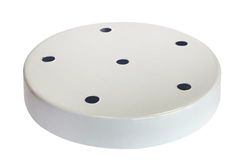 FLORON METALLICO 6 Uscite BIANCO ø16 cm