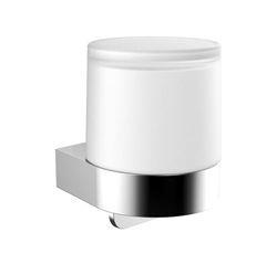 Emco Flow 2721 Distributeur de Savon Liquide chromé avec gobelet