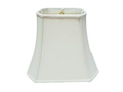 Royal Designs - Paralume angolare a taglio rettangolare, colore: bianco, 7 x 9 x 10,25 x 16 x 12,25 cm