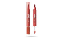 Szminka Pupa + błyszczyk do ust Vamp! Marker Duo z kwasem hialuronowym - 3 w 1 definiuje, kolorowanie i wypełnianie, konturowanie ust - dostępna w 9 wariantach kolorystycznych (003 Grape Juice)