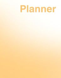 Planner - Beige: (for planning your things)