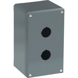 ABB Modular Metal - Caja de pulsador (aluminio), color gris