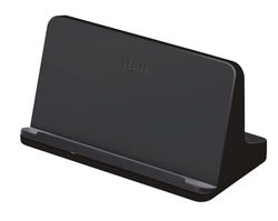 HAN Tablethouder smart-Line, tabletstandaard voor op kantoor met soft-grip opstelvlak, geschikt voor alle gangbare tablets, 92140-13, zwart