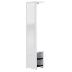 Temahome Arturo vestido guarda-roupa, madeira, branco, 40 x 33 x 188 cm (largura oxaltura)