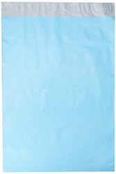 triplast 12 x 40,6 cm plastic envelop tas - baby blauw (100 stuks)