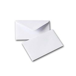 500 Sobres de "Visita A gommées 90 x 140 mm, vitela) extra Blanc – 112 g