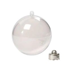 Creativ Company 52142 Ball christmas ornament Acrílico Transparente 8pieza(s) adorno navideño - Adornos navideños (Ball christmas ornament, Acrílico, Transparente, 8 pieza(s), 60 mm)