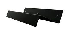 Soporte de Montaje Para Cajón Portamonedas, Negro, Acero Grueso Laminado en Frío, Montaje Debajo de la Mesa, HDWR HD-MB33