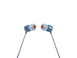 JBL T110 – Ecouteurs intra-auriculaires filaires – Son Pure Bass de JBL et bouton de contrôle – Connectivité : câble Jack 3,5 mm – Couleur : Bleu