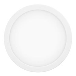 Eglo Connect.z Smart Home LED Bathroom Spotlight Fueva-Z, Flat spot Light for Ceiling, Ø 8.5 inches, ZigBee, app and Voice Control, Warm – Cool White, dimmable, White, IP44