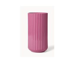 Lyngby Vase en Porcelaine, Violet, 20,5 x 11 x 11 cm