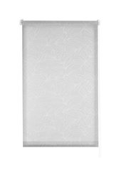 Estoralis | SELENE | Tenda a rullo |"Nessuna perforazione" Traslucida tinta unita | Bianco/Gris | 85 x 150 cm (larghezza/altezza) dimensione del tessuto 82 x 150 cm | Tende per finestre e porte