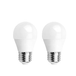 VoltShine Bombilla LED G45 E27 7W (2 piezas) - Eficiencia energética, luz cálida, larga duración, ideal para hogares y oficinas.