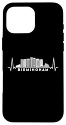 Heartbeat Skyline UK Birmingham Case for iPhone 16 Pro Max