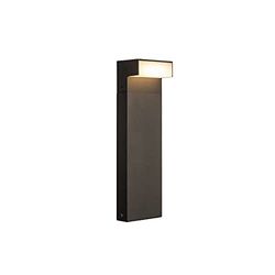 SLV staand armatuur L-LINE OUT 50 FL Pole/led buitenverlichting voor wegen, wanden, ingangen, outdoor tuinlamp / IP65 3000/4000K 7 W 490/530 lm antraciet