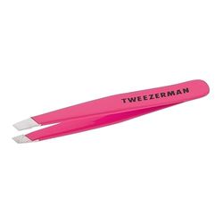 TWEEZERMAN Studio Collection Mini Slant Pincett liten pincett, vacker i rosa, 1 st