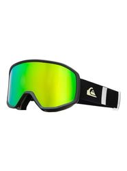 Quiksilver Harper Guantes para Clima frío, Black Celery/Green ML S3, Estándar para Hombre