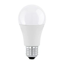 EGLO Led E27, lampadina, lampada Led, 11 watt (equivalente a 75 watt), 1055 lumen, E27 Led, 3000 Kelvin, lampadina Led, lampadina A60, Ø 6 cm