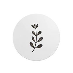 Questo Casa, Round Digital Printed Mouse Pad, Non-Slip Base, for Office and Home, Diameter:22cm