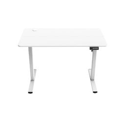 Watio Wave Table de Gaming Ergonomique de Couleur Blanche, avec Un Design optimisé pour Le Confort, Une Grande Surface et Une Structure résistante