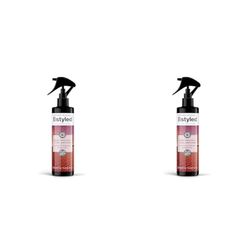 Jerome Russell BStyled Heat Protect Curl Definer - Curly Hair Products for Bouncy Curly Hair & Frizz Ease with Pomegranate, Turmeric & Bond building Technology, Vegan Hair Care, 200ml (Pack of 2)