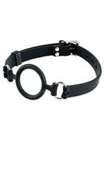 SILICONE O-RING GAG BLACK