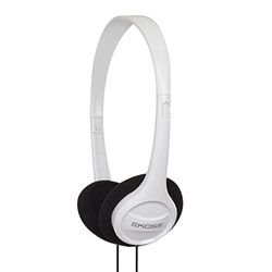 Koss Casque stéréo "KPH7" (On-Ear, avec fil de 1,2 m, 80 - 18000 Hz, jack 3,52mm mâle) Blanc