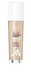 Manhattan 3-in-1 Easy Match Make Up - Porcelain - Concealer - Powder - Medium Coverage - Natural Finish
