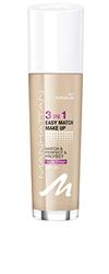 Manhattan 3 en 1 Easy Match Make Up, base sin aceite para una tez impecable, color 30,2 porcelain, 30 ml