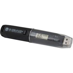 Lascar Electronics EL-USB-2-LCD+ multifunktionell datainspelare mätvärde, temperaturmätvärde, luftfuktighet -35 till 80 °C 0–100% HR 1 st