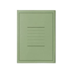 Pigna 0221801VE Cartella 3 Lembi con Stampa , colore VERDE