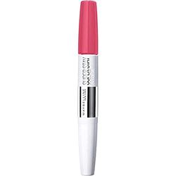 Maybelline New York Superstay 24Color Rossetto a Lunga Durata Doppio Gesto, Liquido Intenso e Balsamo per Fissare il Colore, 135 Perpetual Rose