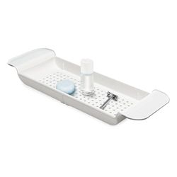 Madesmart 79015 rek uittrekbaar voor badkuip kunststof wit 55 x 17 x 5 cm