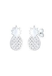 Elli Oorbellen Dames Stoeterij Ananas Speels in 925 Sterling Zilver