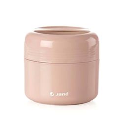 Jané Termo para Papilla, Capacidad 55 cl, Apto Microondas y Congelador, hasta 4 Horas, Rosa