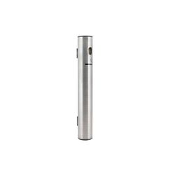 Securit Wall Smoker Pole, including wall mounting fixtures - stainless steel - 40,8x5,8cm