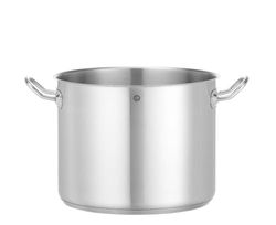 HENDI Pentola alta, senza coperchio, calderone, casseruola, tegame, adatta a tutte le fonti di calore, lavabile in lavastoviglie, 13,5L, ø280x(H)220mm, acciaio inox