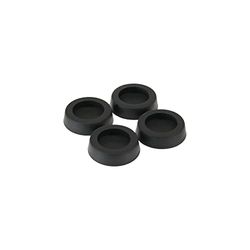 InLine 59909B - Pies de Goma para la Caja de Ordenador, Negro