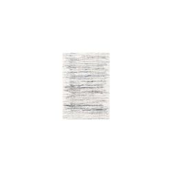 Safavieh Tapis Shag pour Salon, Salle à Manger, Chambre à Coucher - Fontana Shag Collection, Tapis à Poil Court, Ivoire et Gris, 91 x 152 cm