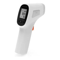 Motorola TE-93 Touchless Digital Infrared Thermometer, Fever Alarm with Audible Alert, Backlit LCD Display and Memory Function, Suitable for Adults, Kids and Baby, TE-93