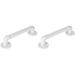Homecraft Barre D'Appui Antidérapant Poignée De Baignoire Murale, Pour La Douche Et Le Bain, Pour Les Personnes Handicapées, Blessées Ou Postopératoires, 30.5cm (Lot de 2)