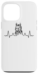 Cardiogram divertidas de la equitación Ecuestre Caballo Carcasa para iPhone 13 Pro Max