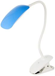 Sulion LED bureaulamp met tang, blanco/multicolor