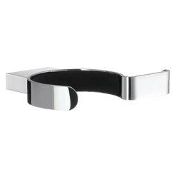 Smedbo AK323 Air Porte sèche-Cheveux Laiton/Cuivre/Zinc Argent 12 x 9,7 x 2 cm