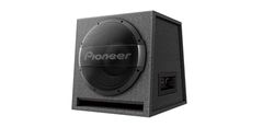 Pioneer TS-WX1210AH active subwoofer, powerful enclosure subwoofer with 1500 W maximum power, 30 cm subwoofer in MDF enclosure, IMPP diaphragm, black, rated input power 600 W