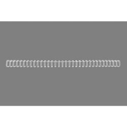 GBC WIRO - Pack de 200 accesorios para encuadernado A4, 2:1, No. 10, color blanco