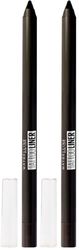Maybelline Tattoo Liner Gel Pencil, 900 Deep Onyx Black, 1 Count (Pack of 2)